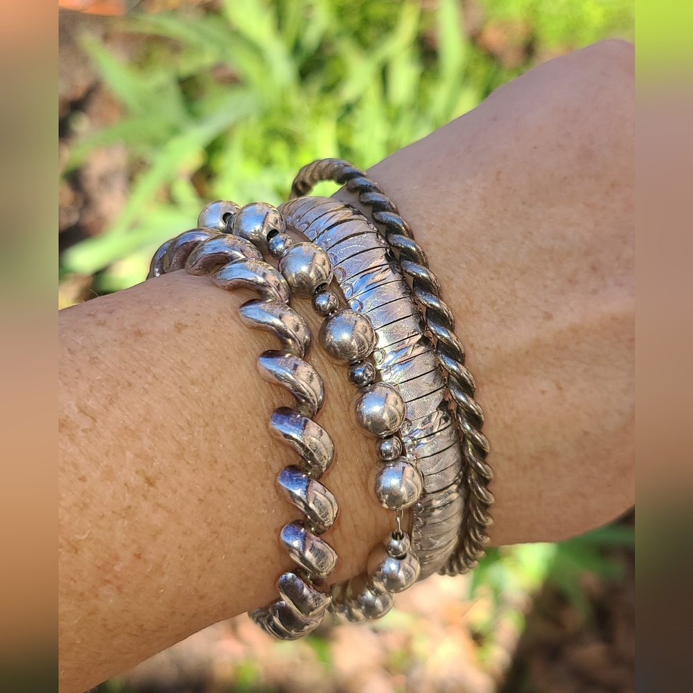 Sterling 925 Bracelet Lot